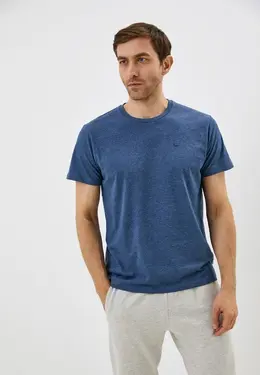 Pepe Jeans: Синяя футболка 
