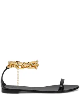 Giuseppe Zanotti: Чёрные сандалии 