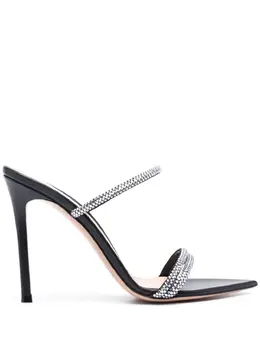 Gianvito Rossi: Чёрные сандалии 