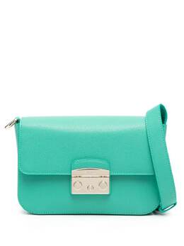 Furla: Зелёная сумка  Metropolis Small