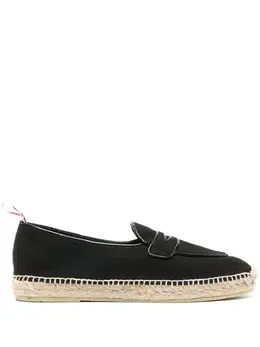 Thom Browne: Чёрные лоферы 