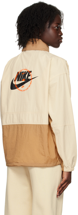 Nike Beige Sportswear Revolution Jacket dx2321 258 lpn21122725 266 LePodium