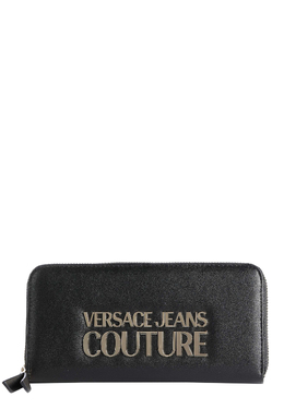 VERSACE JEANS COUTURE: Чёрный кошелёк 