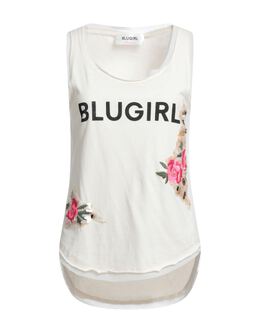 BLUGIRL BLUMARINE: Топ с растительным принтом 