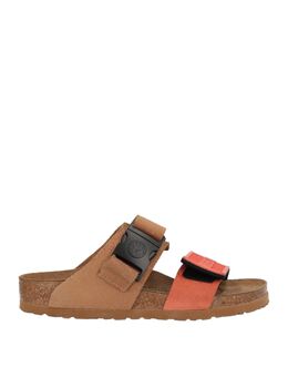 BIRKENSTOCK: Оранжевые сандалии 