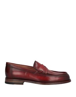 SANTONI: Красные лоферы 