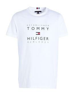 TOMMY HILFIGER: Футболка с принтом 