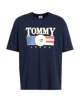 TOMMY JEANS: Футболка с принтом 