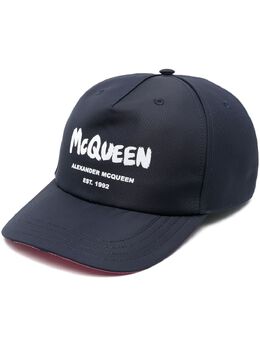 Alexander McQueen: Кепка с принтом 