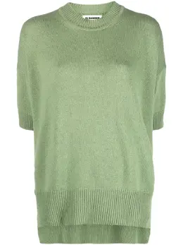 Jil Sander: Трикотажный топ 