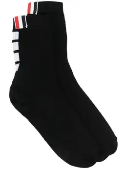 Thom Browne: Чёрные носки  4-Bar