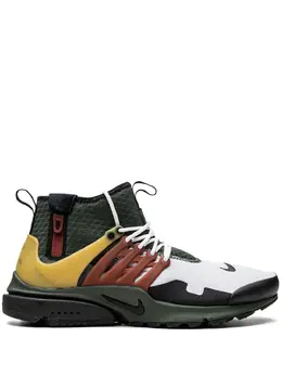 Nike: Многоцветные кроссовки  Air Presto Mid Utility