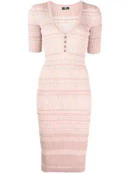 Elisabetta Franchi: Платье миди 