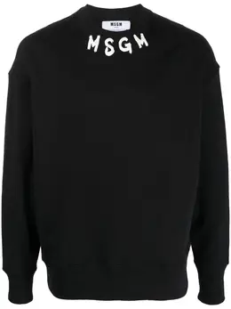 MSGM: Свитшот с принтом 