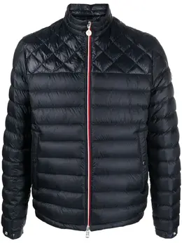 Moncler: Голубая куртка 