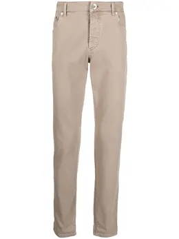 Brunello Cucinelli: Прямые джинсы 