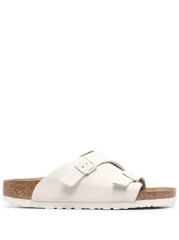 Birkenstock: Белые мокасины 