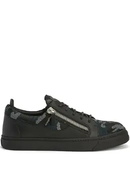 Giuseppe Zanotti: Чёрные кроссовки 