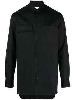 Jil Sander: Рубашка из шерсти 