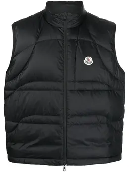 Moncler: Чёрный жилет 