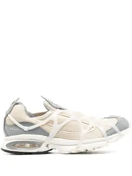 Nike: Бежевые кроссовки  Air