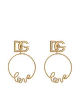 Dolce & Gabbana: Серьги  DG