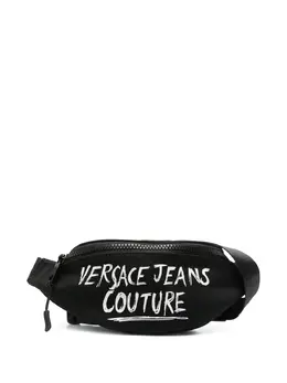 Versace Jeans Couture: Поясная сумка с принтом 