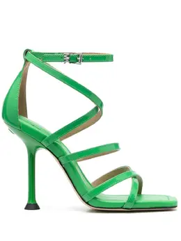 Michael Michael Kors: Зелёные сандалии 