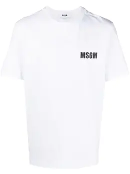 MSGM: Футболка с принтом 