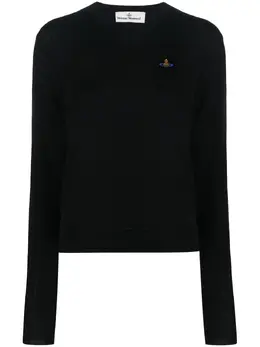 Vivienne Westwood: Свитер  Orb с вышивкой