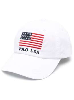 Polo Ralph Lauren: Белая кепка 