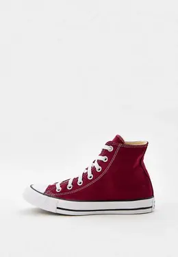 Converse: Бордовые кеды