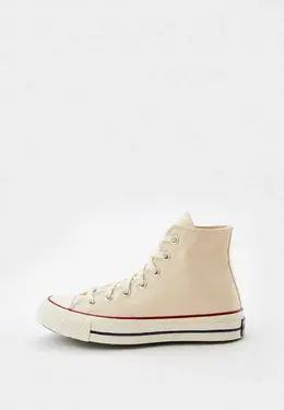 Converse: Бежевые кеды