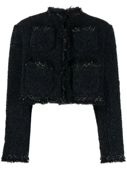 sacai: Твидовая куртка 