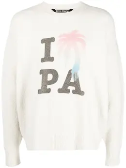 Palm Angels: Трикотажный свитер 