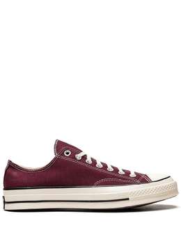 Converse: Бордовые кроссовки  Chuck 70 Ox