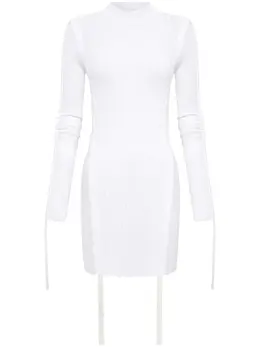 Dion Lee: Белое платье Utility