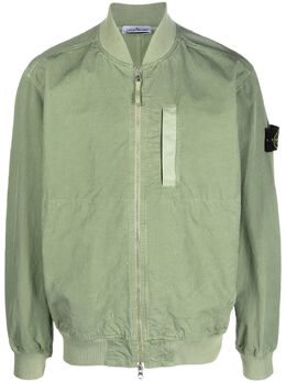 Stone Island: Зелёная куртка  Compass