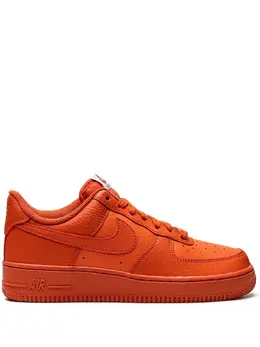 Nike: Оранжевые кроссовки  Air Force 1