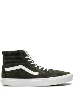 Vans: Тёмные кроссовки  Sk8-Hi