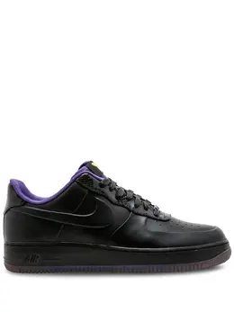 Nike: Чёрные кроссовки Air Force 1 Low