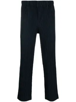 Homme Plissé Issey Miyake: Прямые брюки 