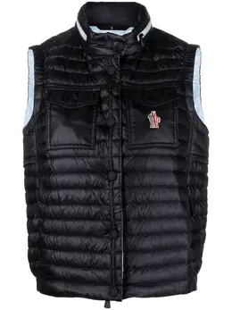 Moncler Grenoble: Чёрный жилет 