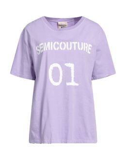 SEMICOUTURE: Футболка с принтом 