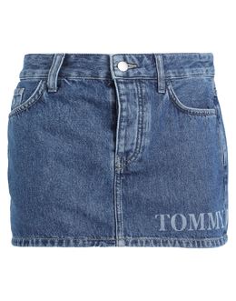 TOMMY JEANS: Джинсовая юбка 