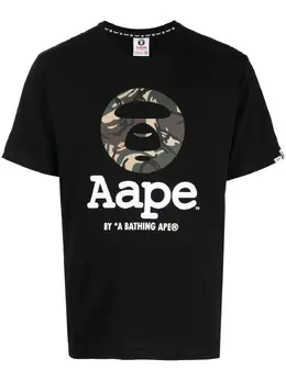 AAPE BY *A BATHING APE®: Футболка с принтом 