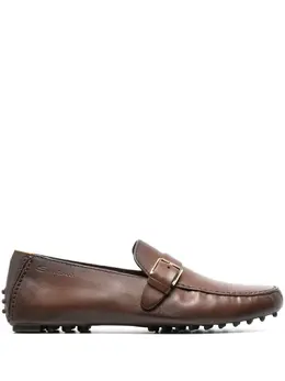 Santoni: Коричневые туфли 