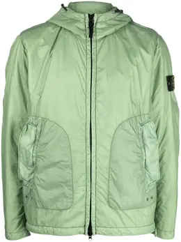 Stone Island: Куртка с капюшоном 