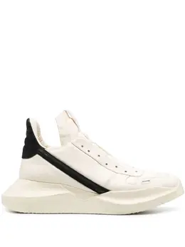 Rick Owens: Чёрные кроссовки  Geth Runner