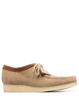 Clarks Originals: Бежевые туфли 